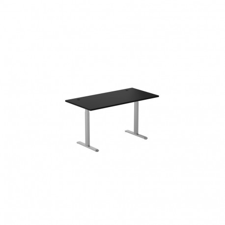 Adjustable Height Table Up Up Bjorn Gray, Table top L Black