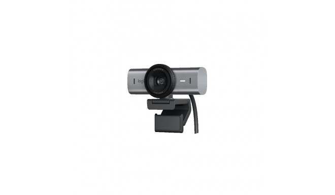 Logitech MX Brio Webcam, 8.5 MP, 4K Ultra HD 3840x2160, USB-C, Graphite