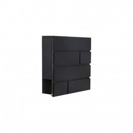 MAIL BOXPW-612-7 370X150X370MM STEEL