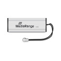 "STICK 16GB USB 3.2 MEDIARANGE MR915 USB Type-A / Micro-USB Dia - Schwarz - Silber"
