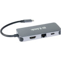 "D-Link DUB-2335 6-in-1 USB-C Hub mit HDMI/Gigabit Ethernet"