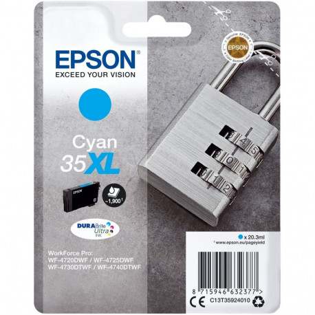 "Epson C13T35924010 cyan HC"