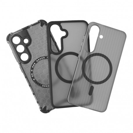 "4smarts Qi2 Upgrade 3er Cover Set fr Samsung Galaxy S25"