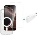 "4smarts 3in1 Premium Starter Set fr Apple iPhone 16e"