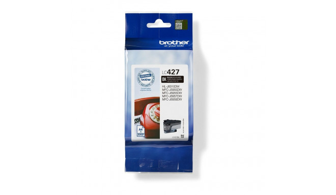 "Brother Tinte LC427BK Schwarz bis zu 3000 Seiten nach ISO/IEC 24711"
