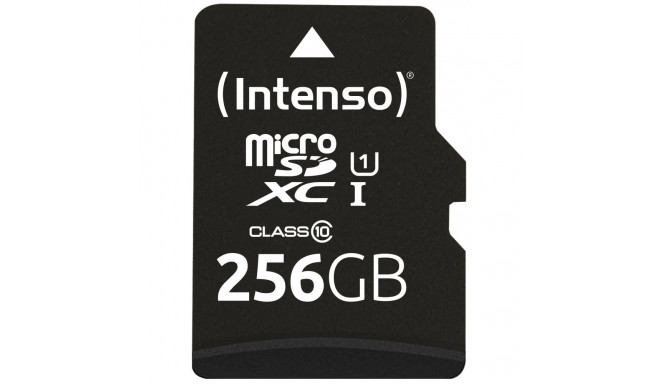 "CARD 256GB Intenso 3424492 MicroSD - UHS-I"