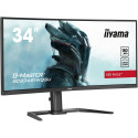 "IIYAMA 86.4cm (34"") GCB3481WQSU-B1 21:9 2xHDMi+2DP+USB Cur"