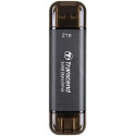 "TRANSCEND 2TB External SSD ESD310C USB 10Gbps Type C/A"