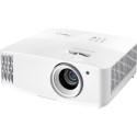 "(3840x2160) Optoma UHD35x DLP 3D 16:9 3600-Lumen HDMI Speaker 4K UHD White"