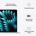 MacBook Air 15” Apple M4 10C CPU, 10C GPU/24GB/512GB SSD/Silver/SWE