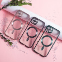 Color Chrome Mag case for iPhone 16e black