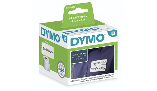 Dymo Shipping/ name badge  99014 101mm x 54 mm / 1 x 220 labels