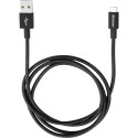 Verbatim Micro USB Kaabel 100 cm Sünkroonimine ja Laadimine Must, Roostevaba Teras