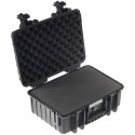 B&W Outdoor Case Type 4000 black with foam insert