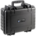 B&W Outdoor Case Type 4000 black with foam insert