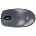 Logitech M 90 juhtmega optiline hiir USB must