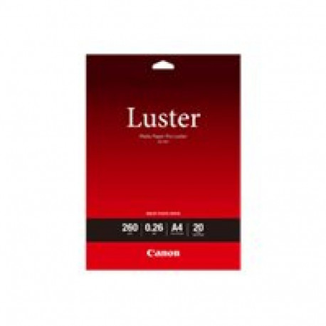 CANON LU-101 fotopaber Pro Luster A4 20 lehte 260g/m² 0,26mm
