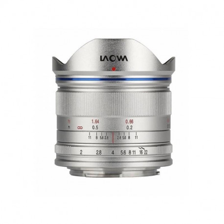 Laowa Lens C-Dreamer Standard 7.5 mm f / 2.0 for Micro 4/3 - silver