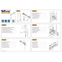 TV SET ACC DESK MOUNT BLACK/10-30" FPMA-D960G NEOMOUNTS