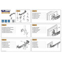 TV SET ACC DESK MOUNT BLACK/19-27" FPMA-D700D NEOMOUNTS