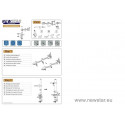 TV SET ACC DESK MOUNT 10-24"/FPMA-D1330SILVER NEOMOUNTS