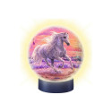 Ravensburger 3D puzzle night light horses a beach -  118434