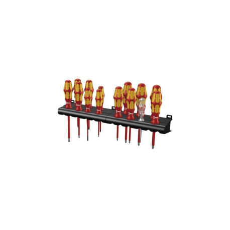 Schraubendreher Satz Big Pack 100 VDE (rot/gelb, KraftformPlus, Lasertip, Spannungsprüfer)