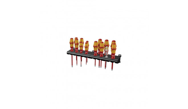 Schraubendreher Satz Big Pack 100 VDE (rot/gelb, KraftformPlus, Lasertip, Spannungsprüfer)
