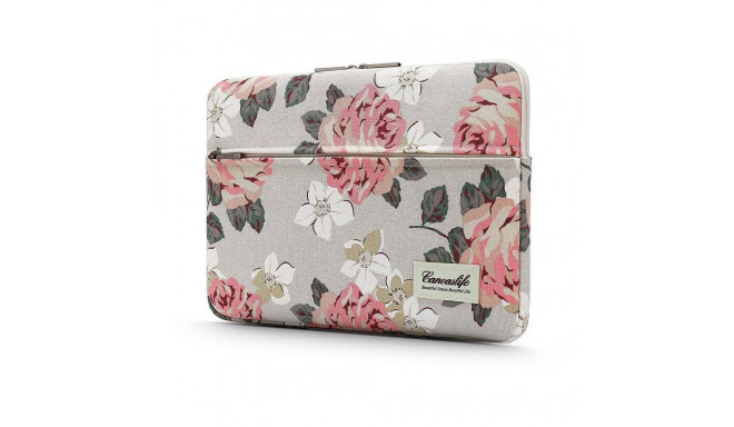Sülearvuti tasku Canvaslife 13-14" Sleeve White Rose
