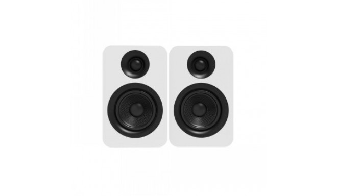 KANTO AUDIO PAIR - PASSIVE SPEAKERS WITH 1" SILK DOME TWEETER AND 4" KEVLAR WOOFER - WHITE