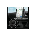 USAMS C21 käed-vabad komplekt FM-saatjaga, Bluetooth 5.0, MP3, 2xUSB 3.4A must/must CC115GC01 (US-CC