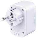 3MK Hyper Comfort Charger 30W 1xUSB-A 2xUSB-C 1xSchuko PD QC3.0 valge