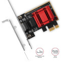 Axagon PCEE-G25 network card