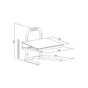 LogiLink Adjustable footrest