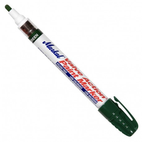 Paint marker VALVE ACTION, green