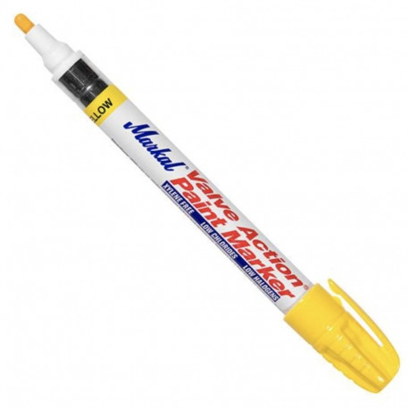 Paint marker VALVE ACTION, yellow