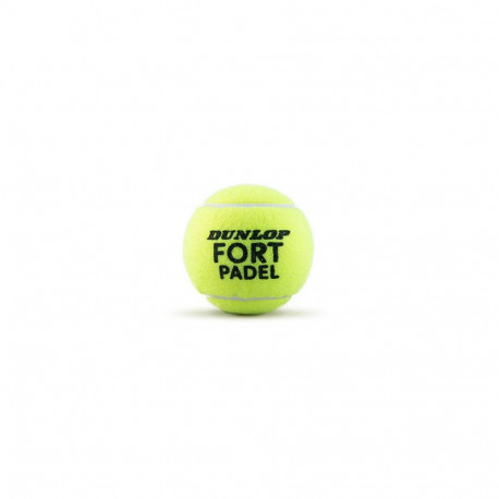 Padel tennis ball Dunlop FORT PADEL 3-pet FIP approved