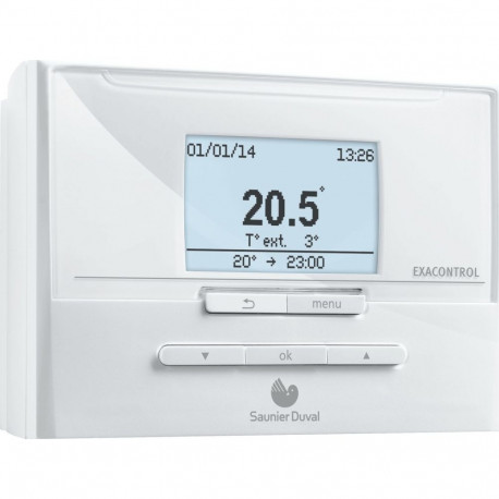Saunier Duval temperatuurikontroller nädalaprogrammeerijaga Exaco Ntrol E7 (S0020118088)