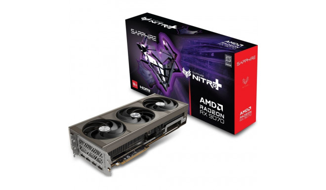 Sapphire Nitro+ Radeon RX 9070 16GB GDDR6 graafikakaart (11349-01-20G)