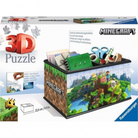 Ravensburger Puzzle 216 pieces 3D Minecraft Box