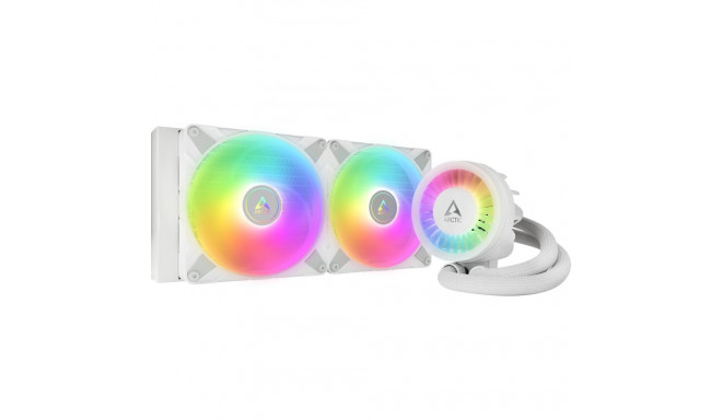 Arctic Liquid Freezer III 280 ARGB vedelikjahutussüsteem, valge