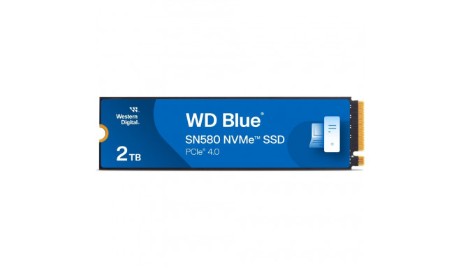 WD Blue SN580 2TB M.2 NVMe SSD kõvaketas
