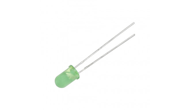 6024# Dioda led 5mm (zielona matowa)