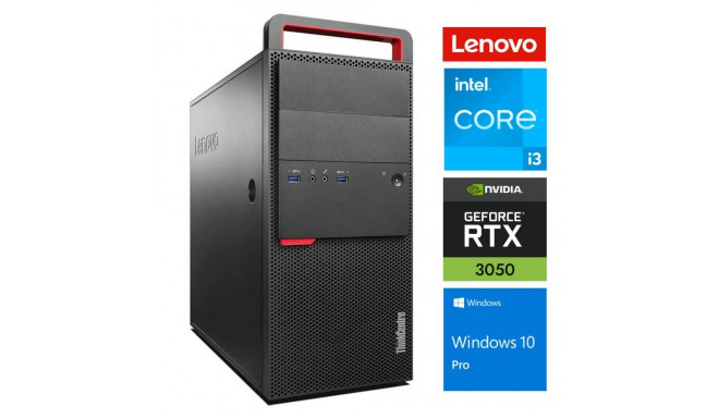 Lenovo M800 Tower i3-6100 64GB 128SSD RTX3050 6GB WIN10Pro