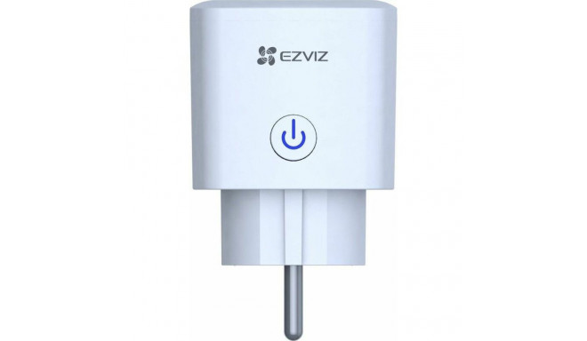 EZVIZ T30-10B Smart Plug Wi-Fi 10A Energy Monitoring Voice Control White