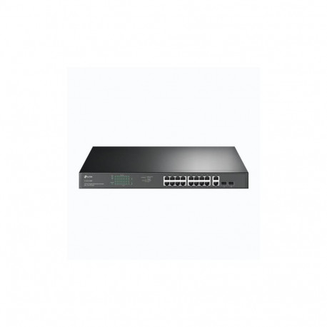 TP-LINK Switch TL-SG1218MP Unmanaged  Rack Mountable  10/100 Mbps (RJ-45) ports quantity 18  PoE+ po