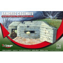 Combat shelter plastic model