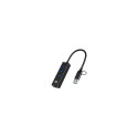 Conceptronic DONN07BA USB to Gigabit Network Adapter with 3-Port USB Hub, USB-A x 3, Wake-on-LAN, 2-