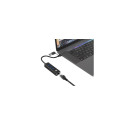 Conceptronic DONN07BA USB to Gigabit Network Adapter with 3-Port USB Hub, USB-A x 3, Wake-on-LAN, 2-