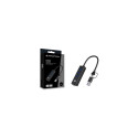 Conceptronic DONN07BA USB to Gigabit Network Adapter with 3-Port USB Hub, USB-A x 3, Wake-on-LAN, 2-